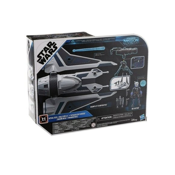 Disney Star Wars Mission Fleet Bo-Katan Gauntlet Starfighter Brand New - Picture 2 of 6